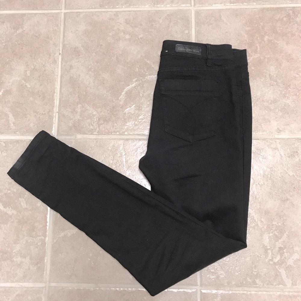 Black Slim Cut Calvin Klein Jeans